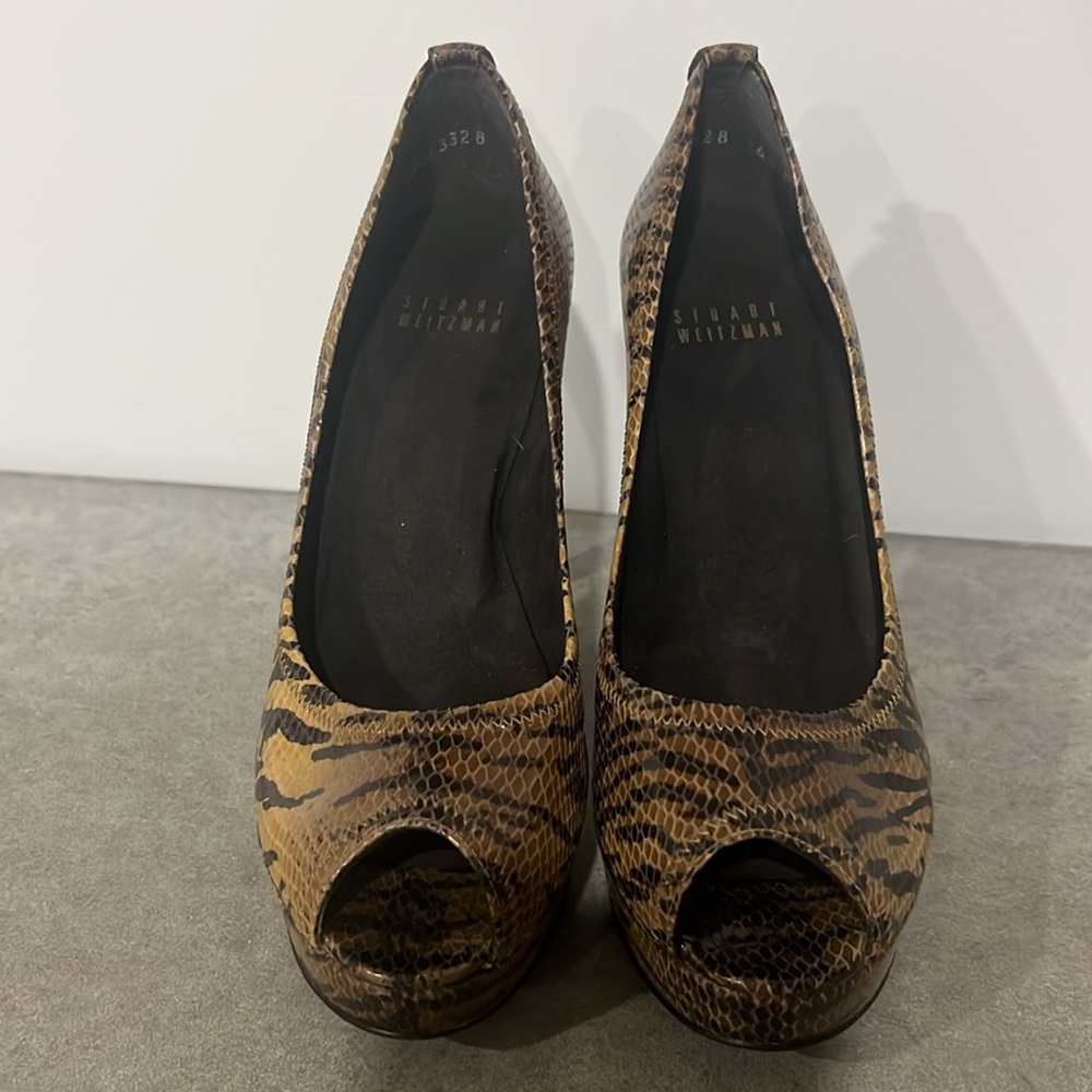 Stuart Weitzman Platform Heels 6.5 - Picture 3 of 7